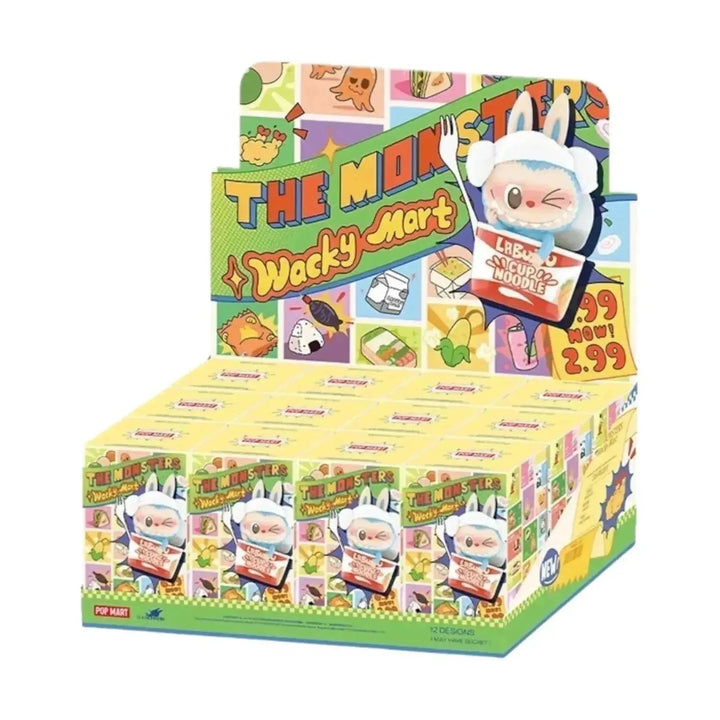 Pop Mart Labubu The Monsters Wacky Mart Series Figure Sealed Case (Blind Box)