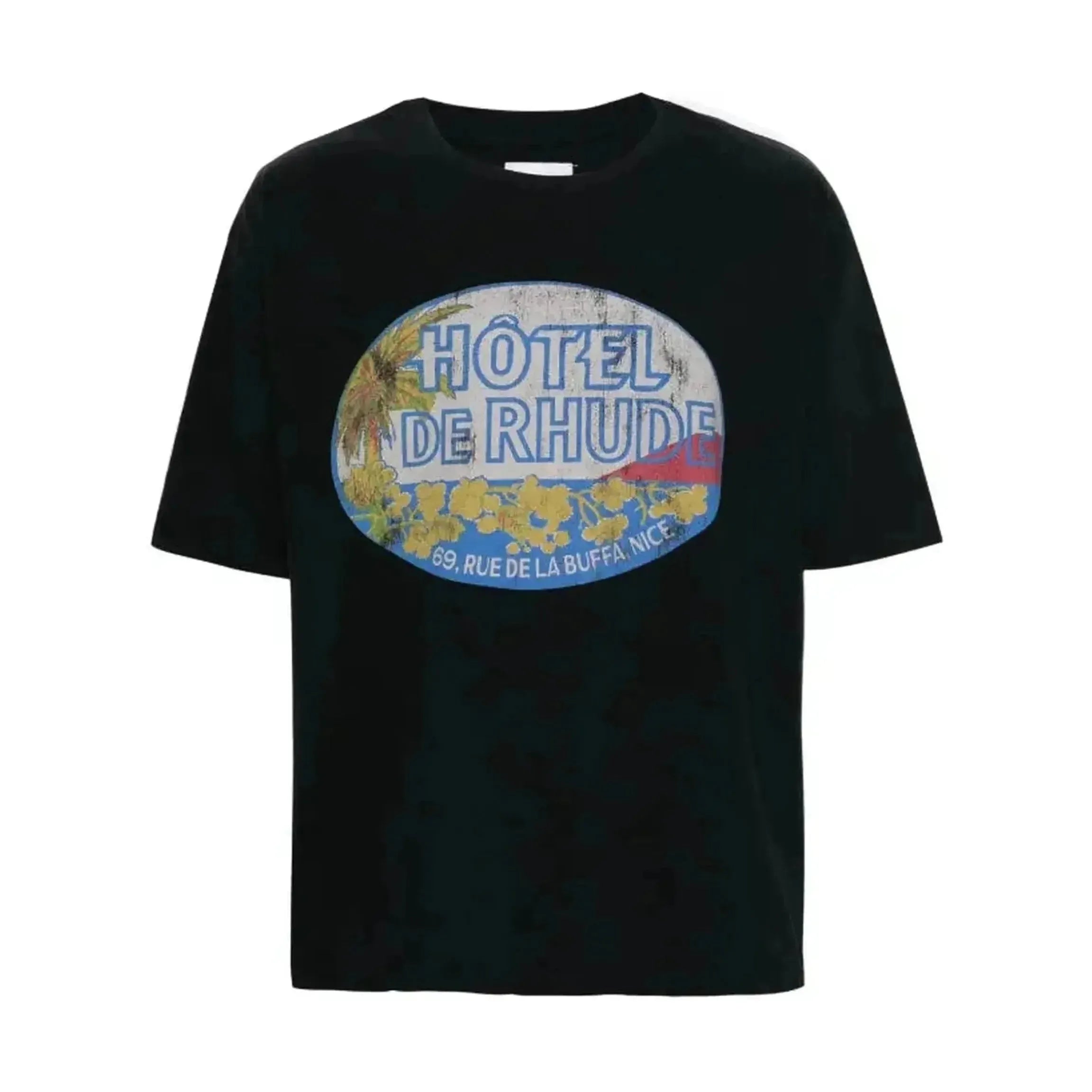 Rhude Black Dimora T-Shirt