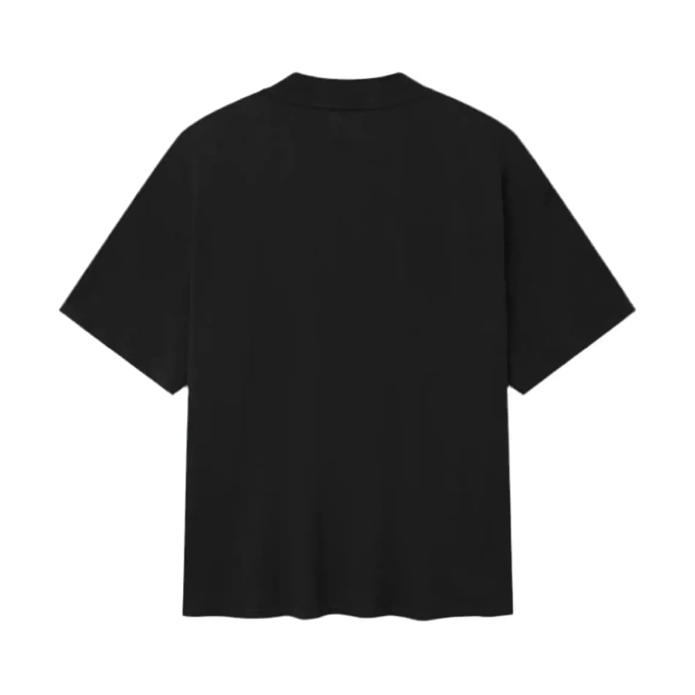 Rhude Classique Mock Neck Tee Black