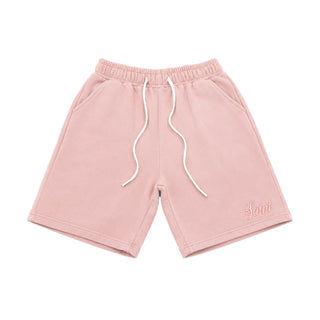 SAINT Fleece Shorts Salmon-PNK