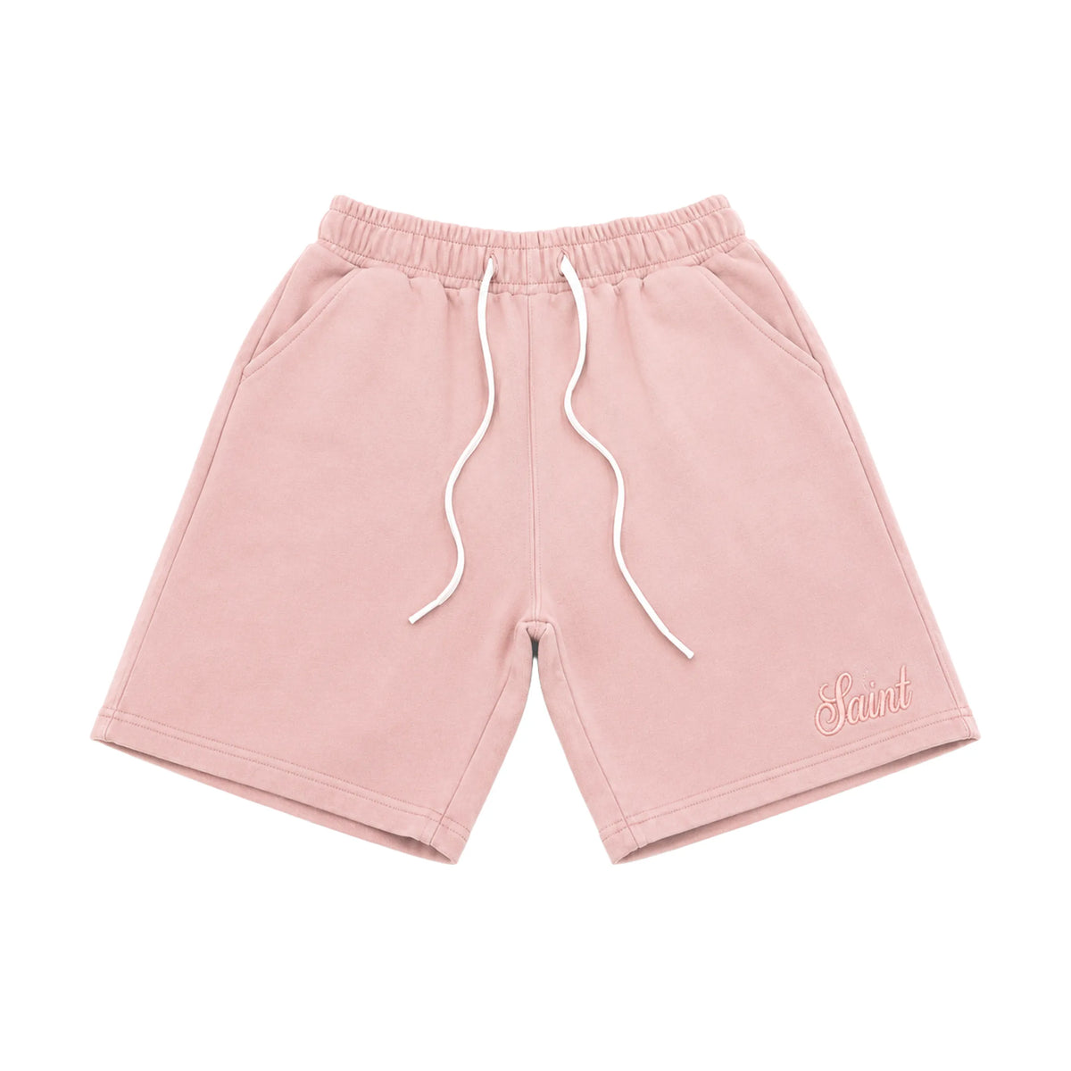 SAINT Fleece Shorts Salmon-PNK