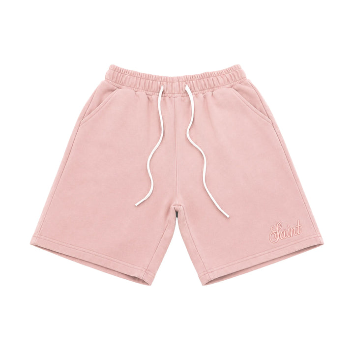 SAINT Fleece Shorts Salmon-PNK