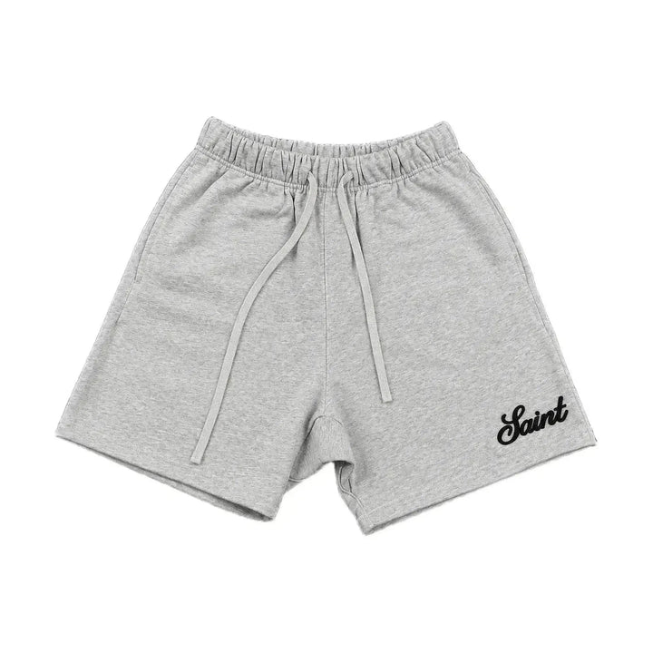 Saint French Terry Grey/Black Shorts
