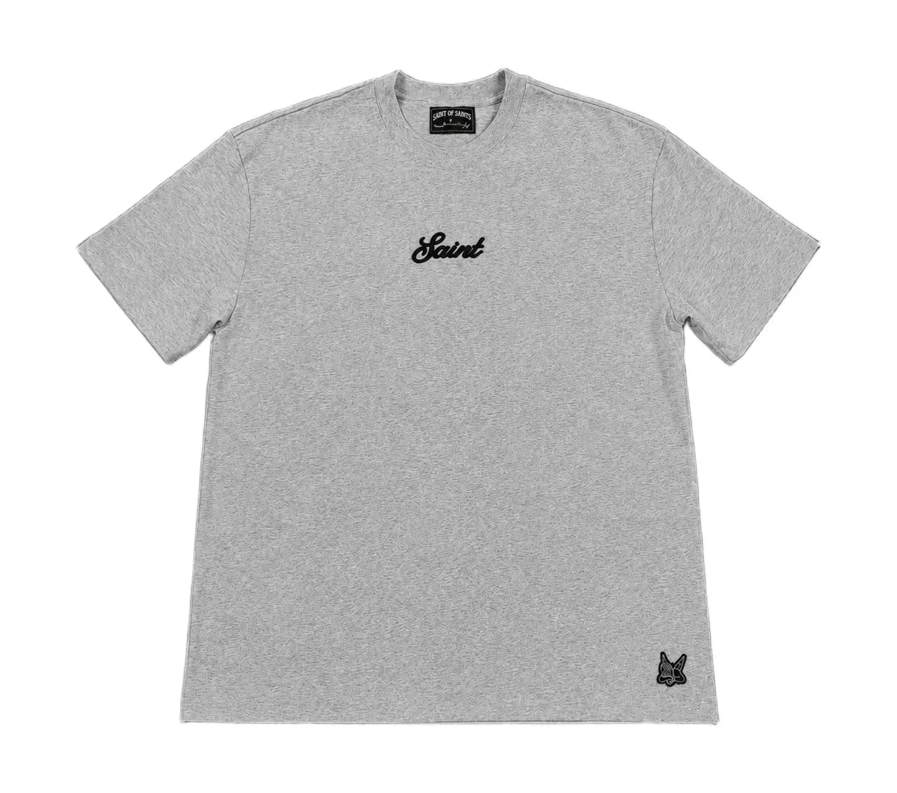 Saint French Terry Grey/Black T-Shirt