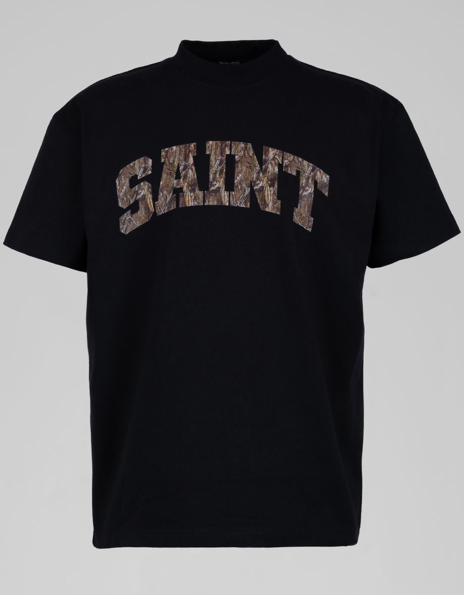 Saint Heavyweight Black/Brown T-Shirt