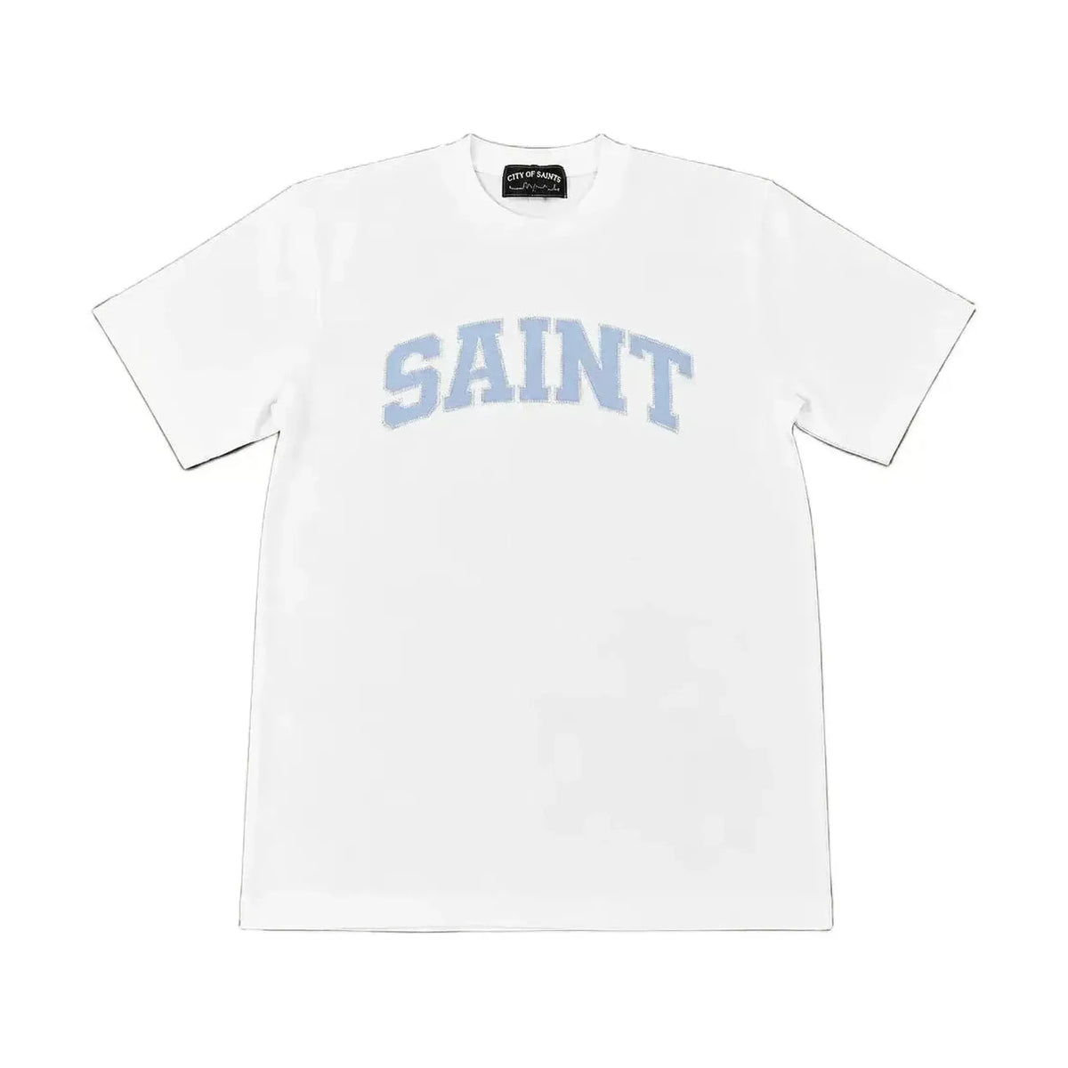Saint Heavyweight Blue/White T-Shirt