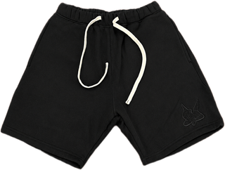 Saint Heavyweight Fleece Shorts Black/Black