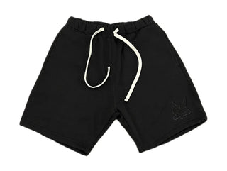 Saint Heavyweight Fleece Shorts Black/Black