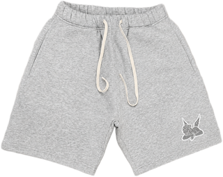Saint Heavyweight Fleece Shorts White/Grey