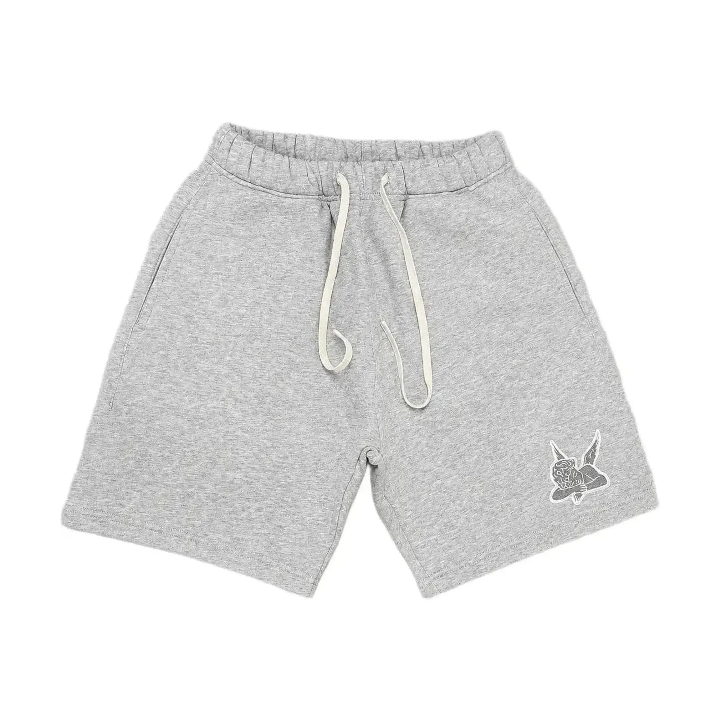 Saint Heavyweight Fleece Shorts White/Grey