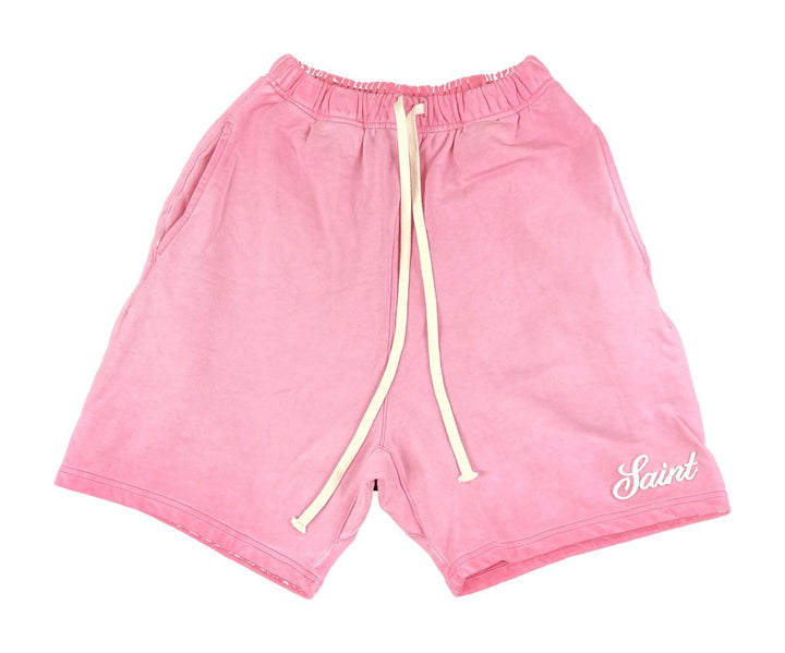 Saint Heavyweight Shorts Washed Pink