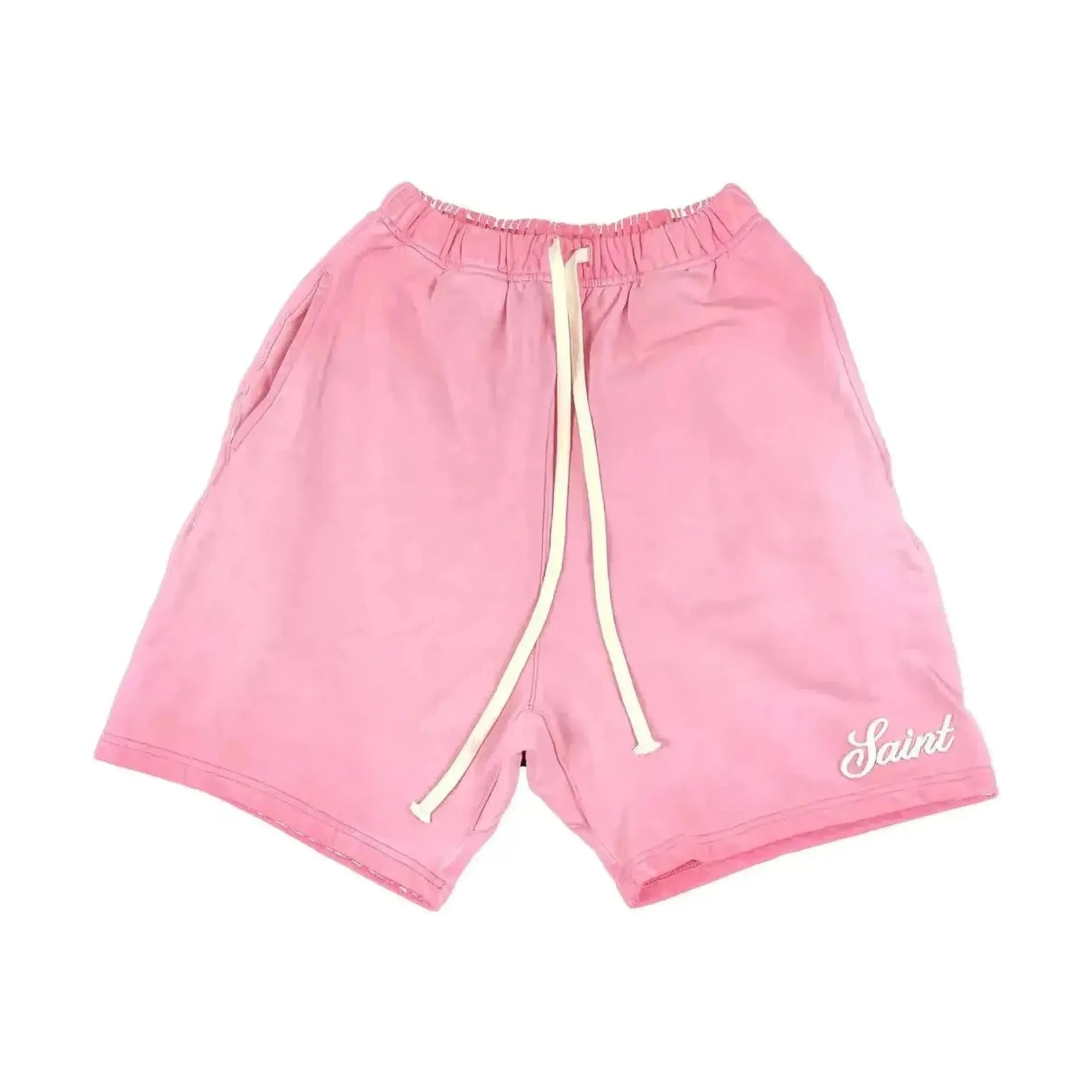 Saint Heavyweight Shorts Washed Pink