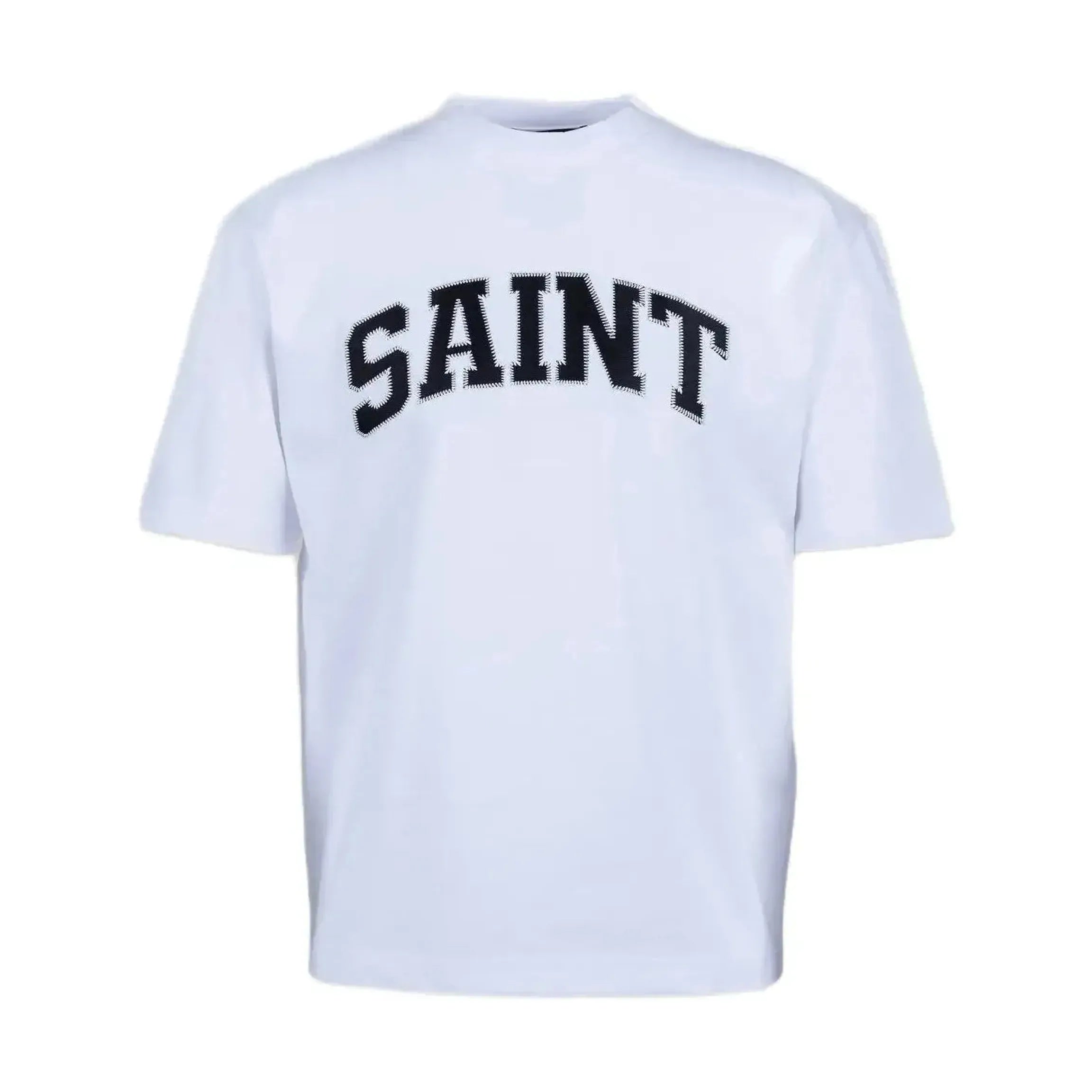 Saint Heavyweight Thick White/Black T-Shirt