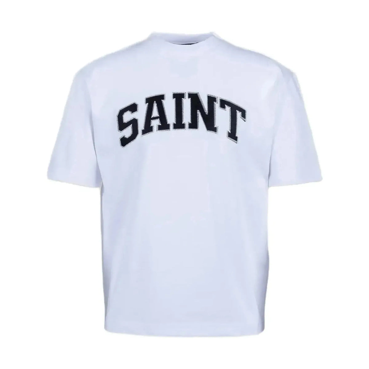 Saint Heavyweight Thick White/Black T-Shirt