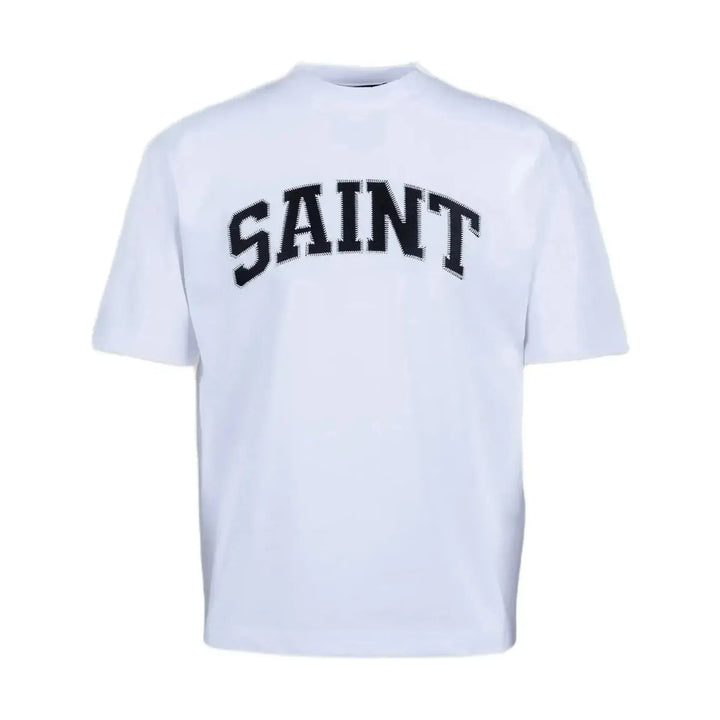 Saint Heavyweight Thick White/Black T-Shirt