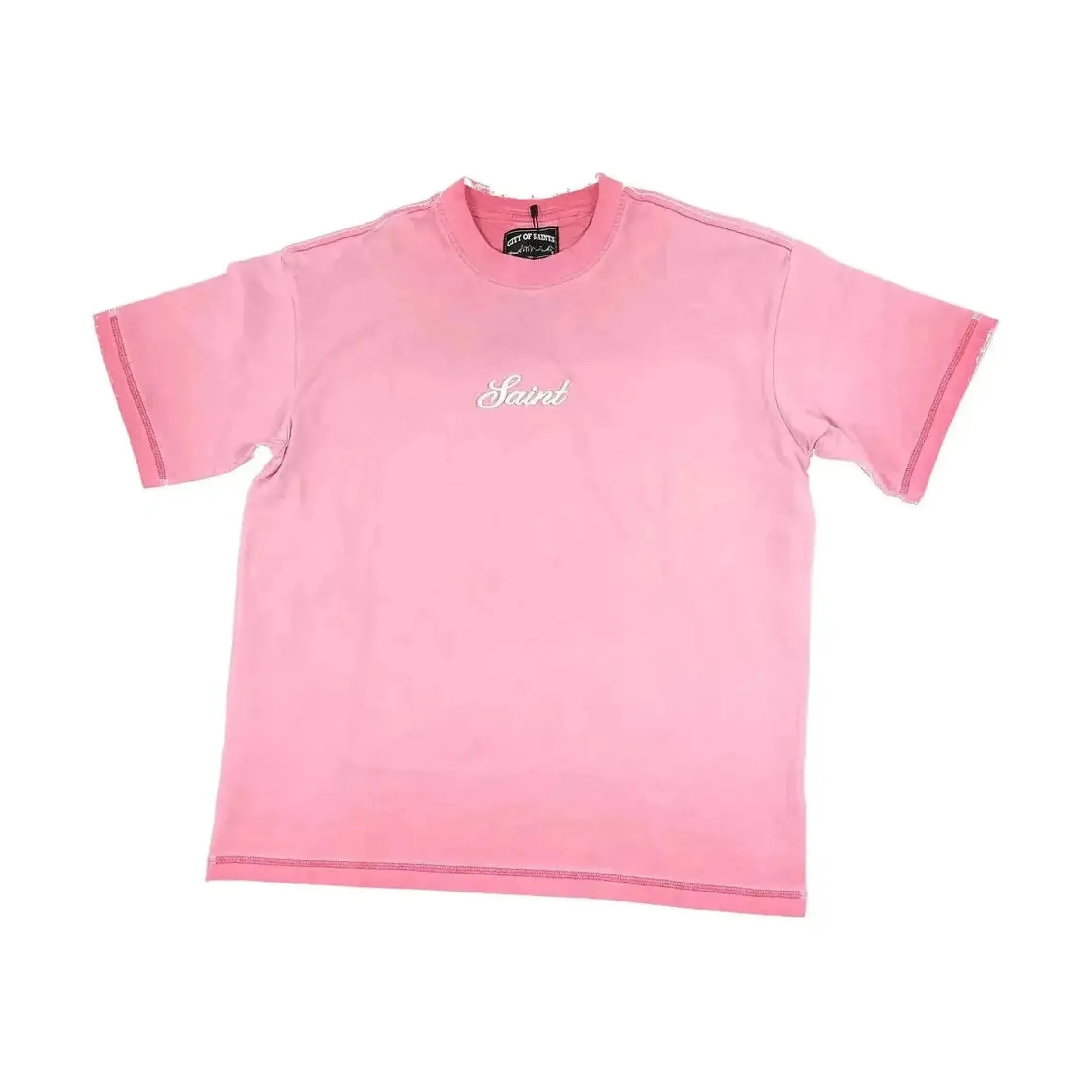 Saint Heavyweight Washed Pink T-Shirt