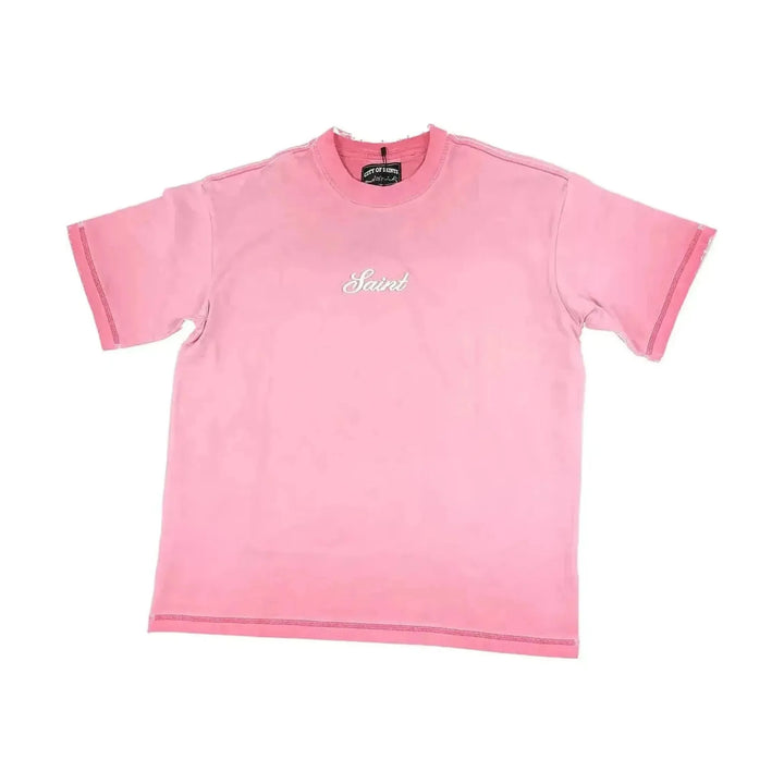 Saint Heavyweight Washed Pink T-Shirt