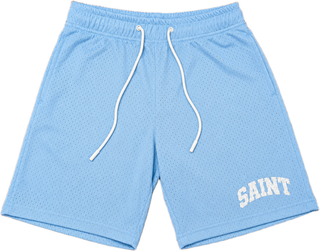 Saint Mesh White/Blue Shorts