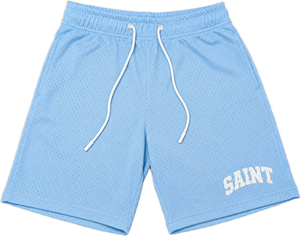 Saint Mesh White/Blue Shorts