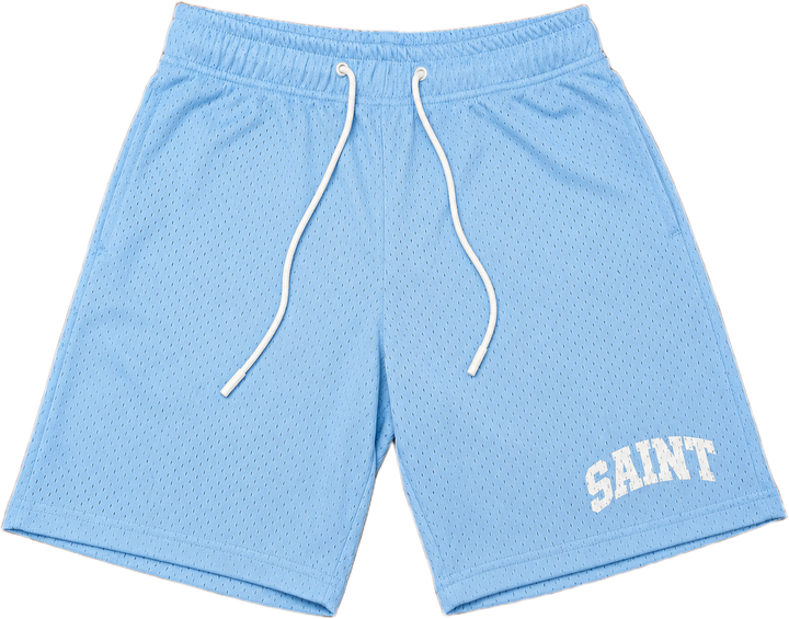 Saint Mesh White/Blue Shorts