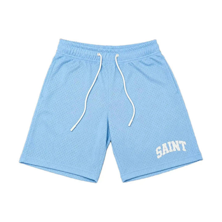 Saint Mesh White/Blue Shorts