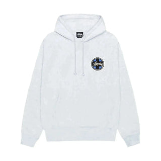 Stussy Cross Dot Hoodie Ash Heather