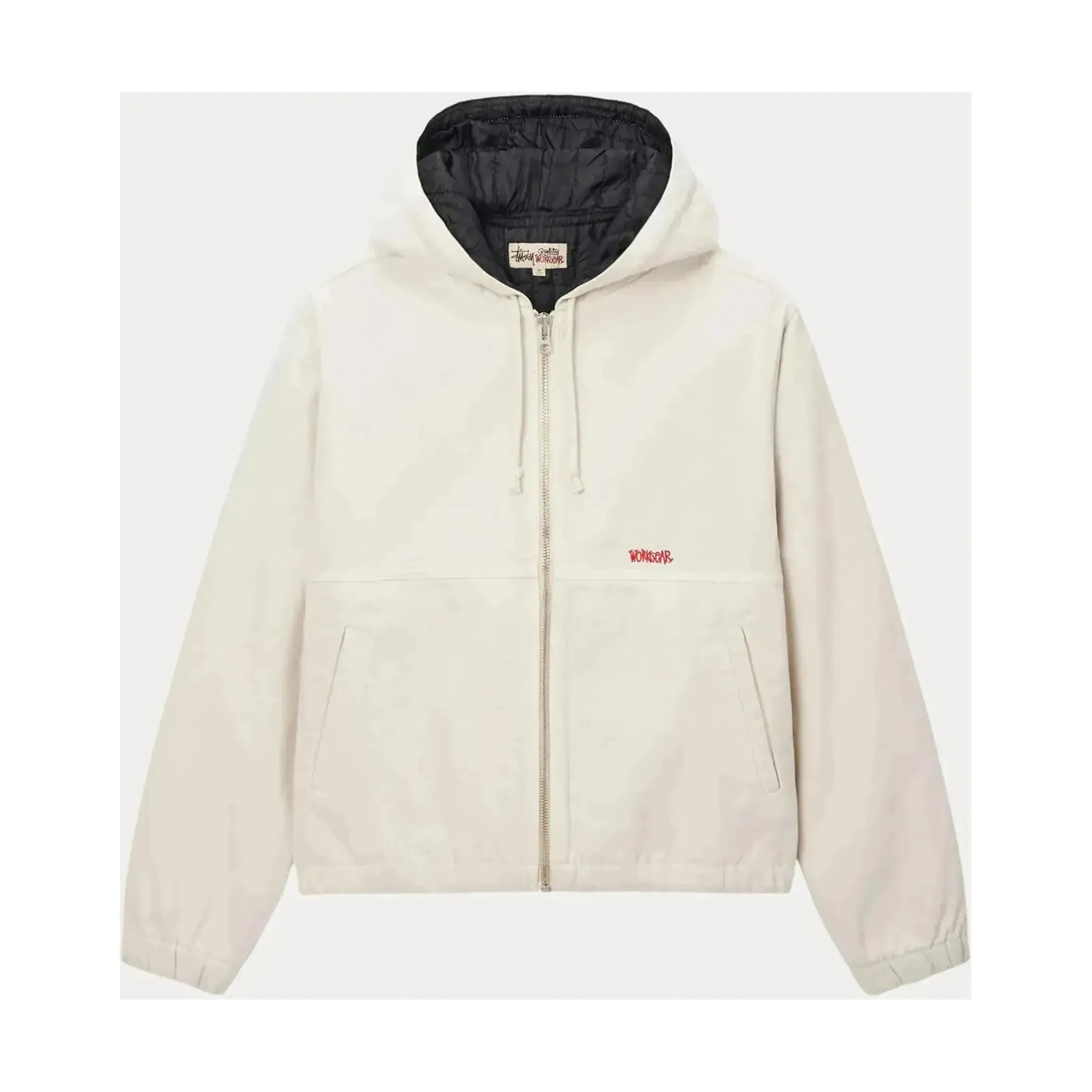 Stussy Insulated Work Jacket canvas Bone
