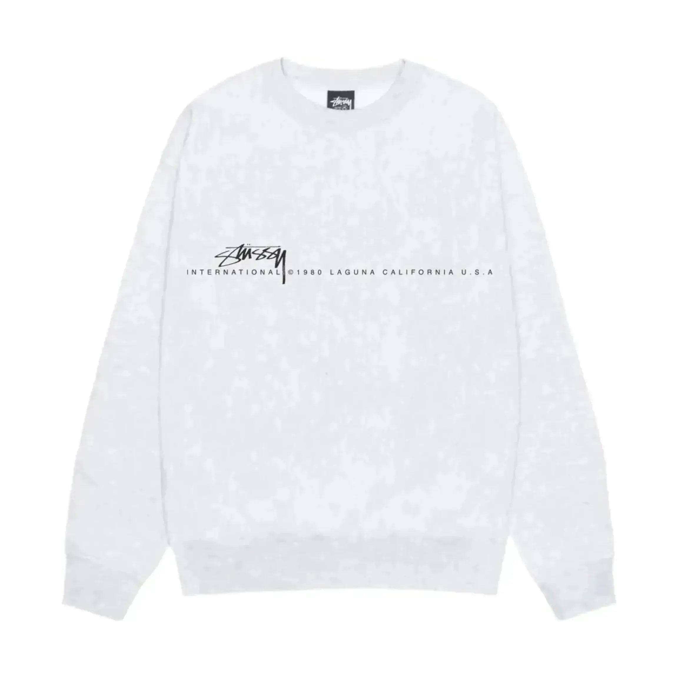 Stussy Smooth 80 Crew Ash Heather