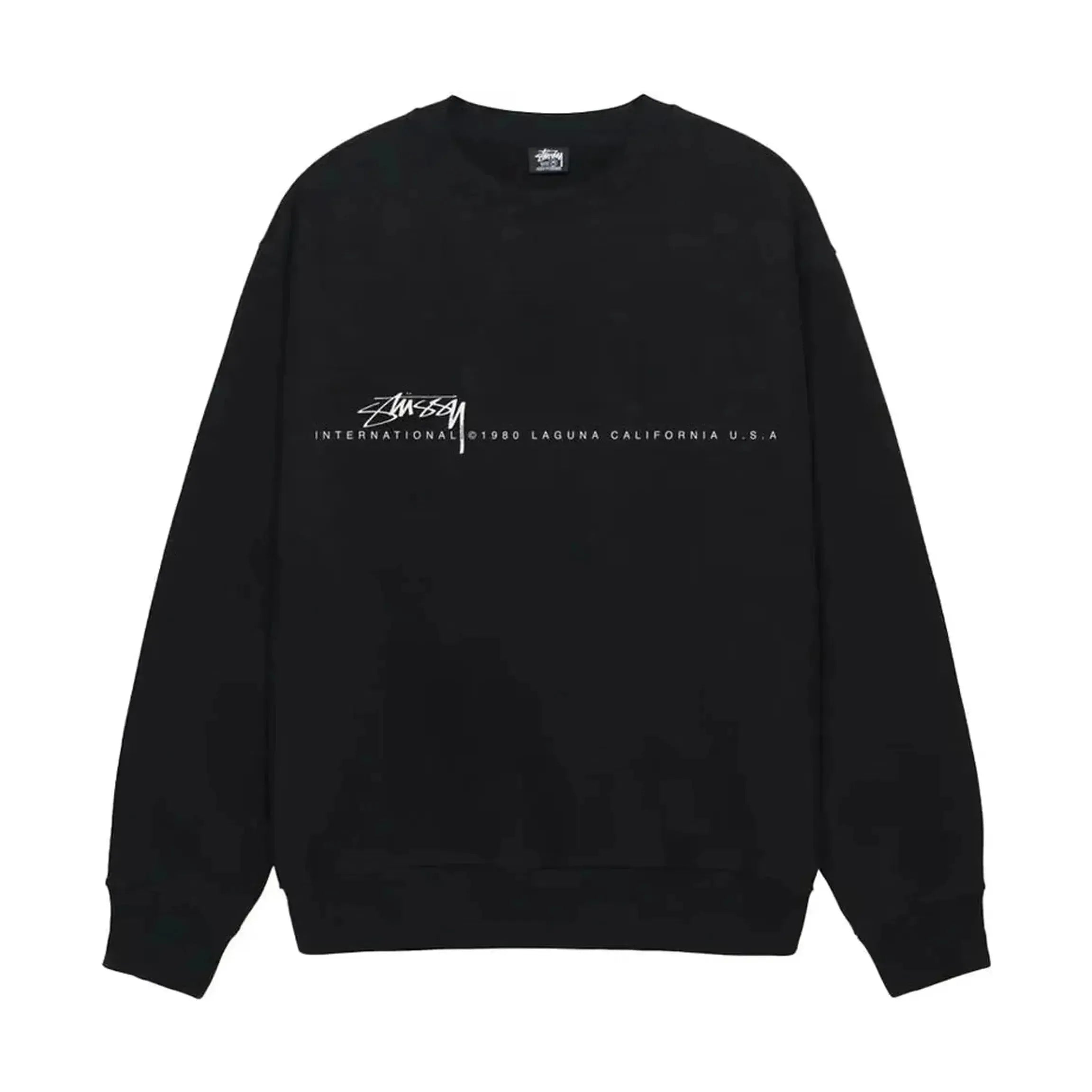 Stussy Smooth 80 Crew Black