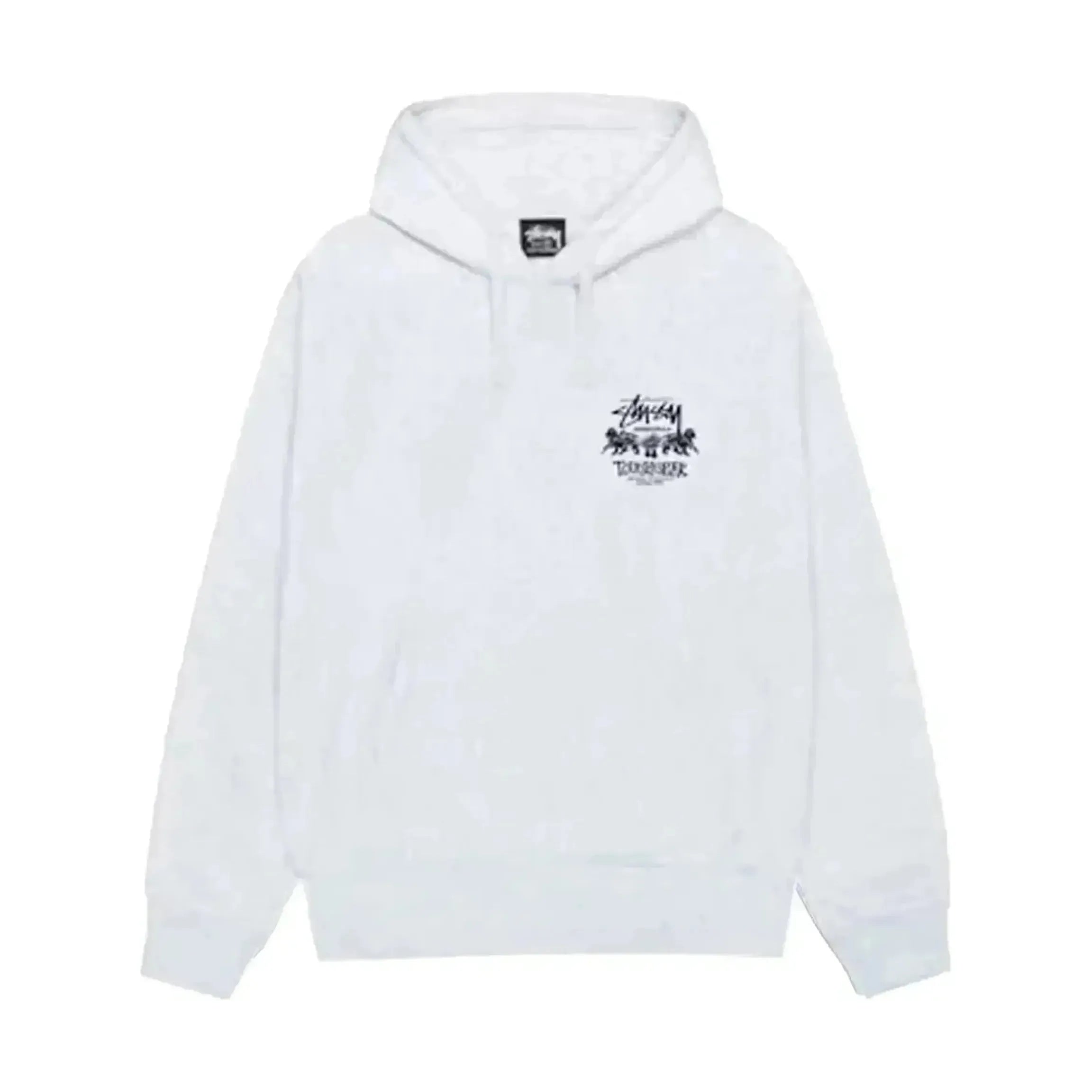 Stussy Tough Gear International Hoodie Ash Heather