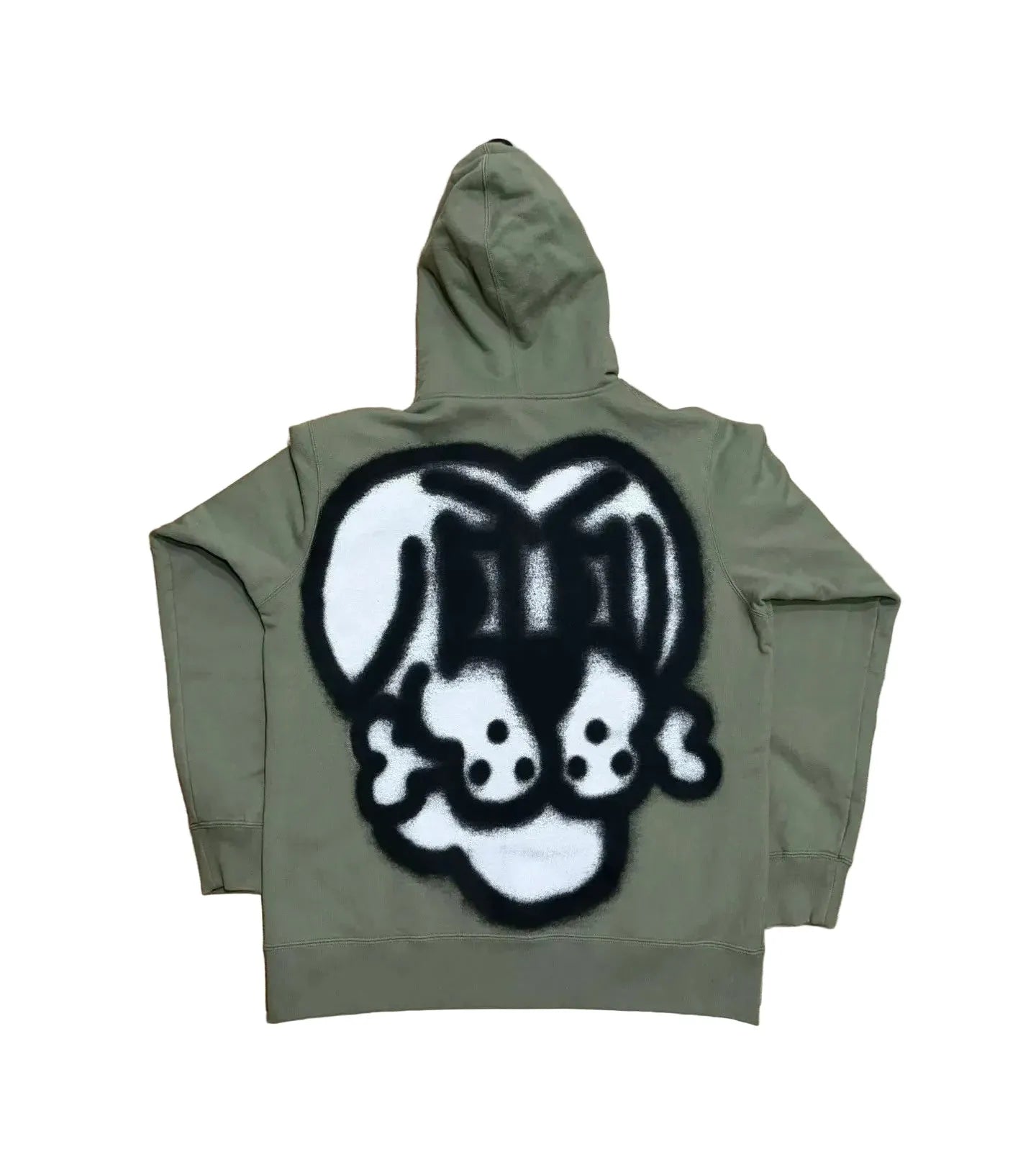 Supreme Bone Zip Up Olive
