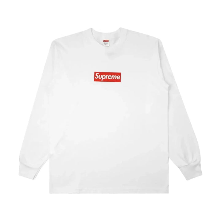 Supreme Box Logo longsleeve t-Shirt White