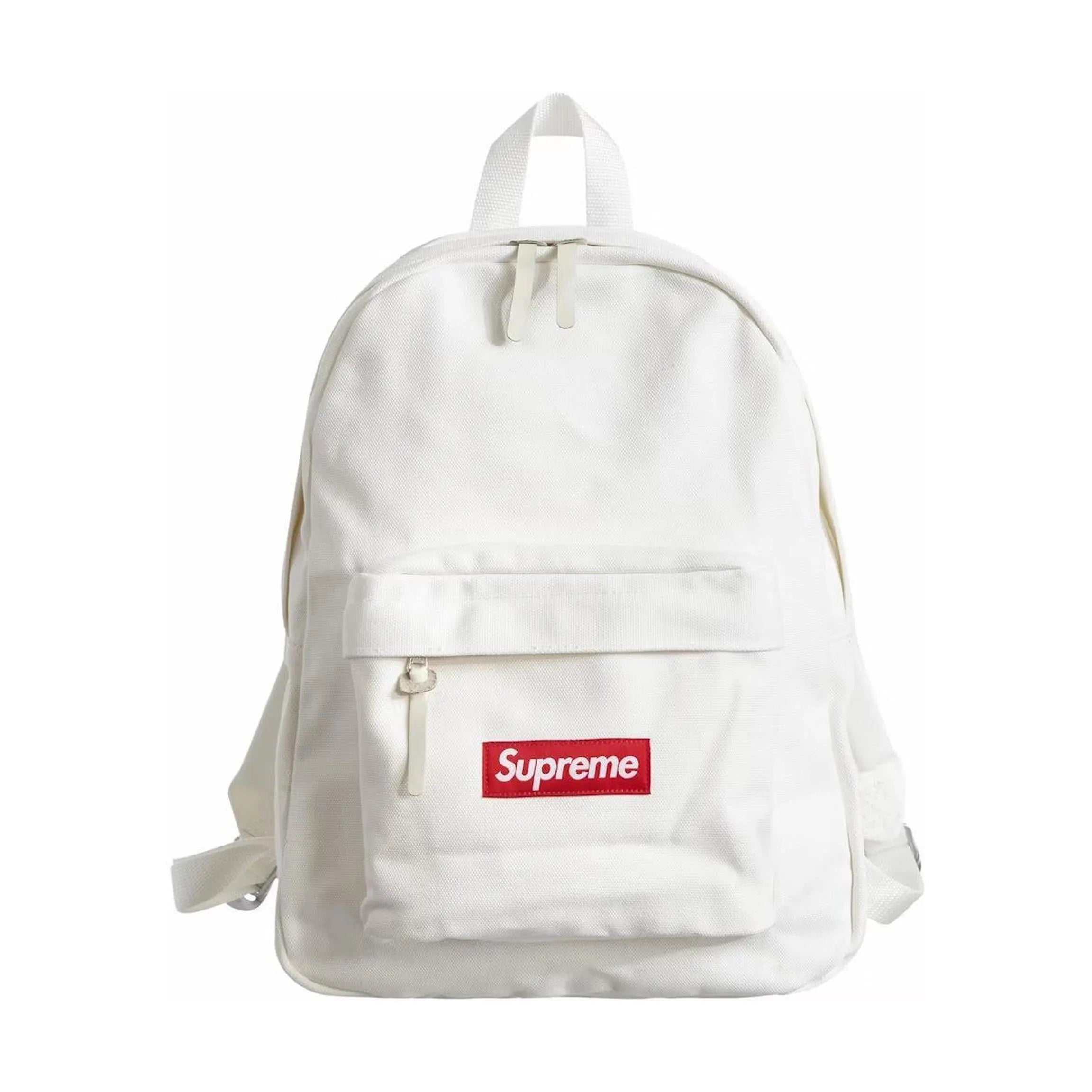 Supreme Canvas Backpack White