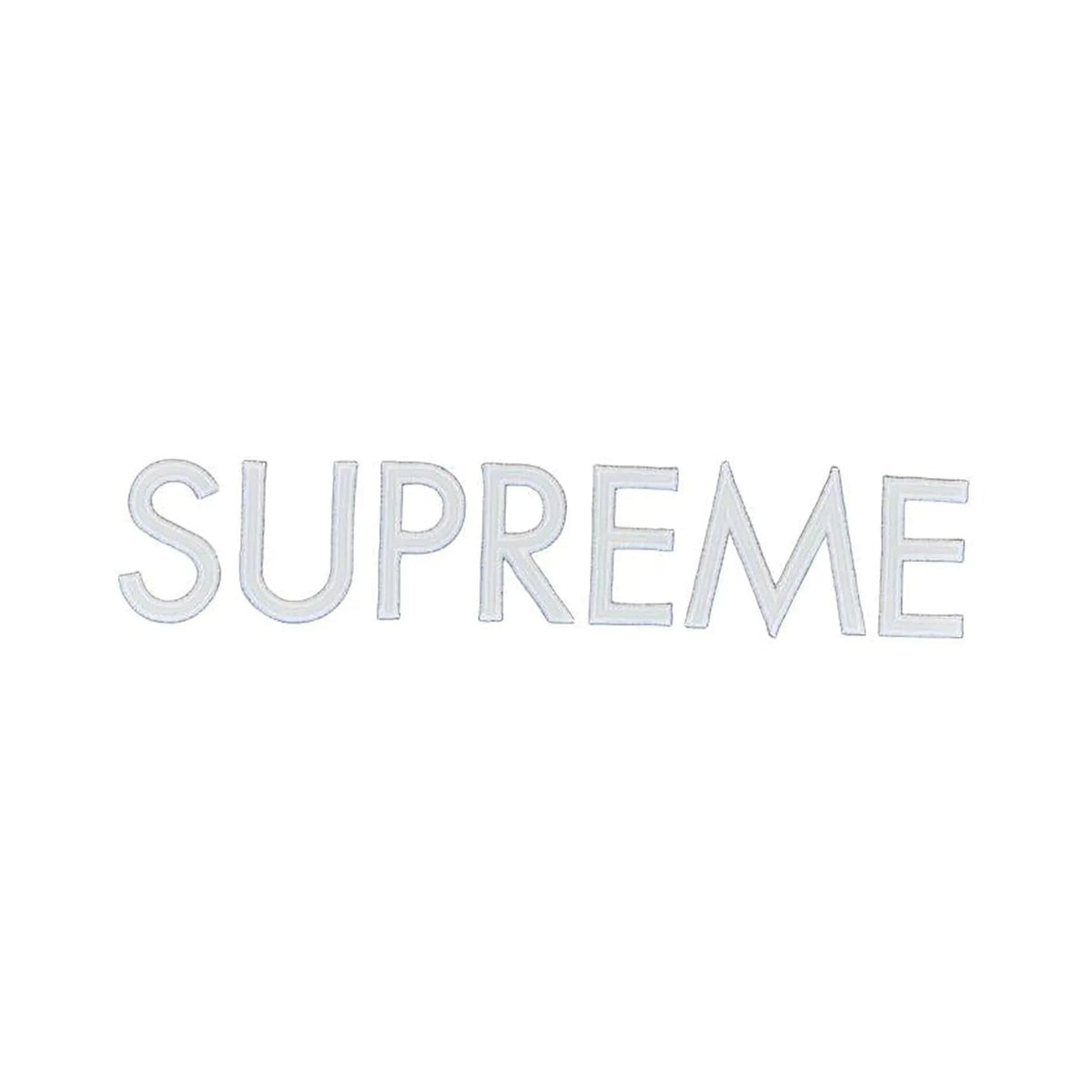 Supreme Capital Hooded Sweatshirt 'Navy'