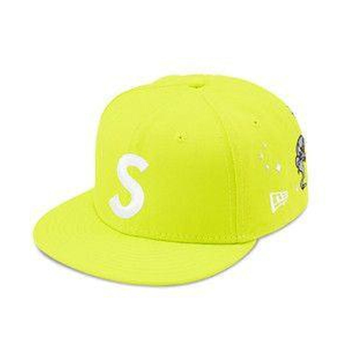 Supreme Characters S Logo New Era Neon Green
