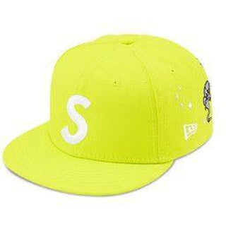Supreme Characters S Logo New Era Neon Green