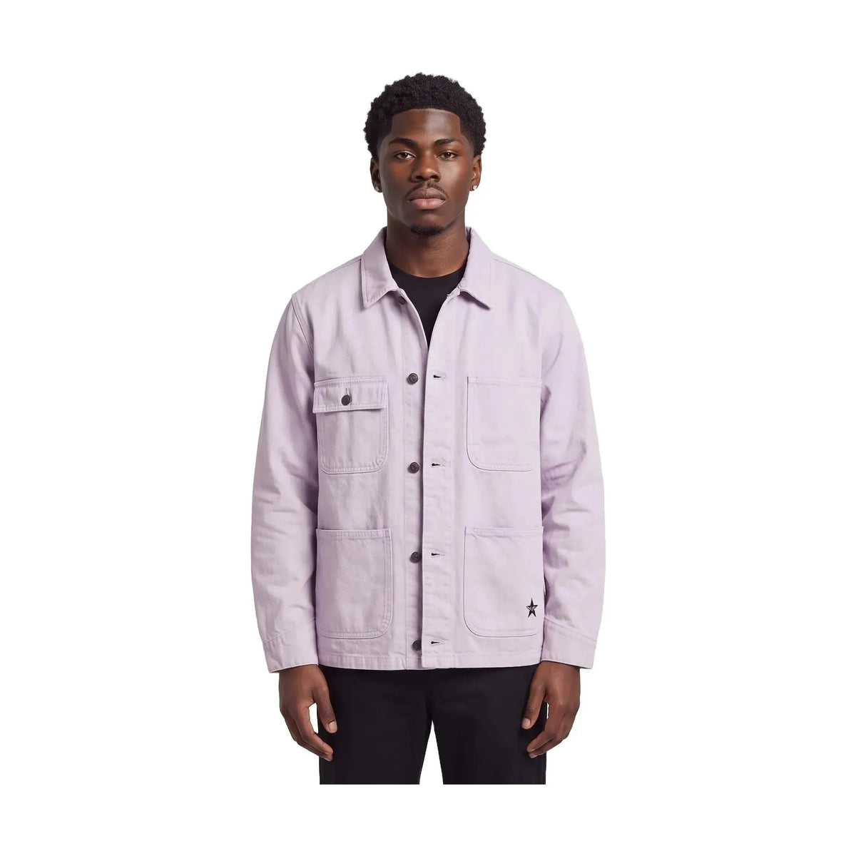 Supreme Denim Chore Coat Lavender