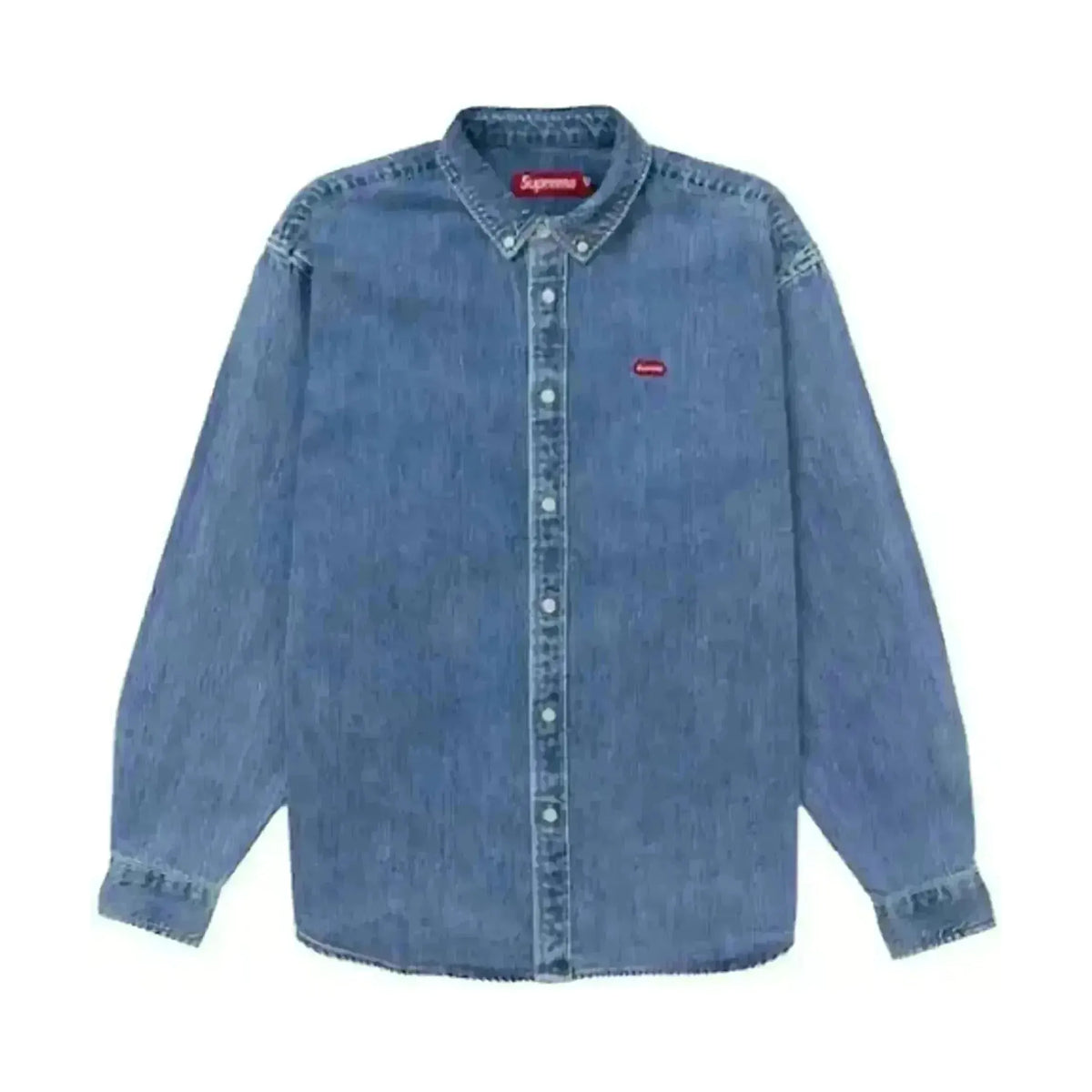 Supreme Denim Shirt Blue