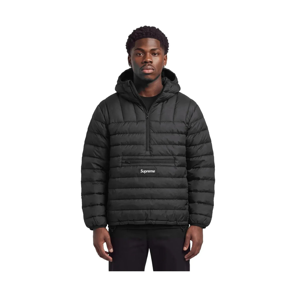 Supreme Micro Down Half Zip Hooded Pullover (FW25)