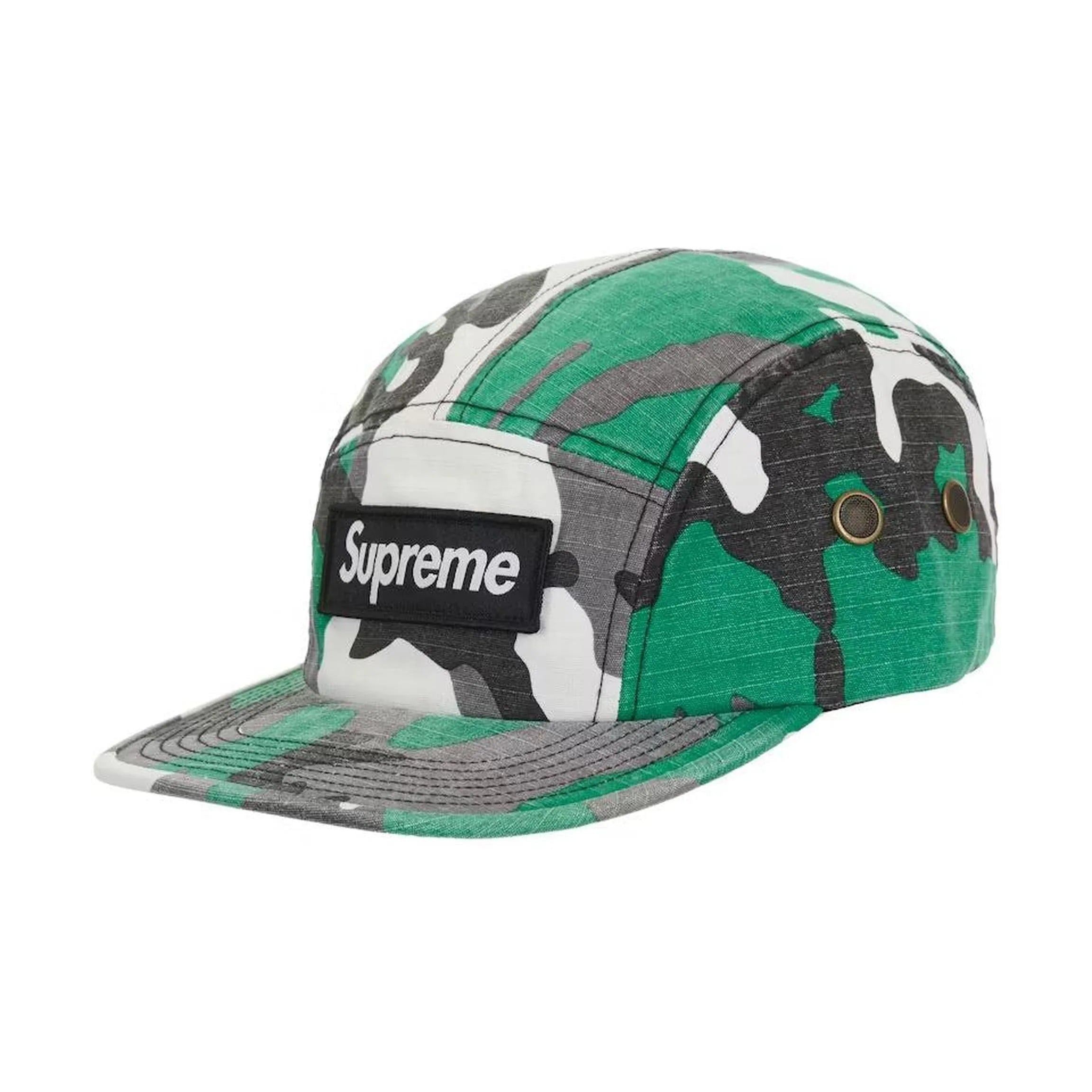 Supreme Military Camp Cap (FW25) Green Camo