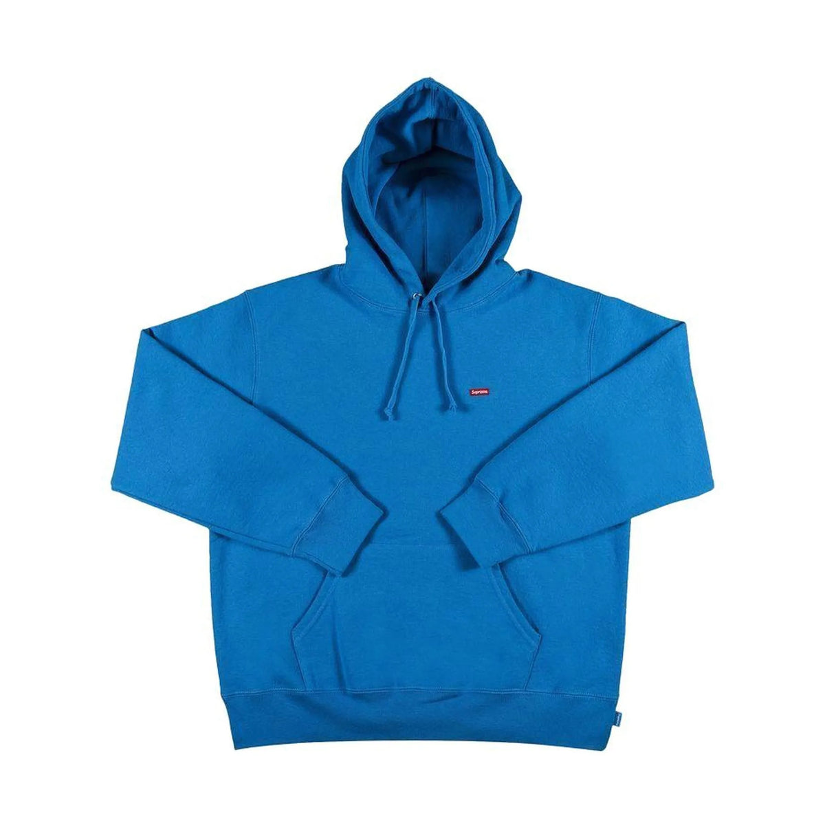 Supreme Small Box Hooded Sweatshirt 'Bright Blue'