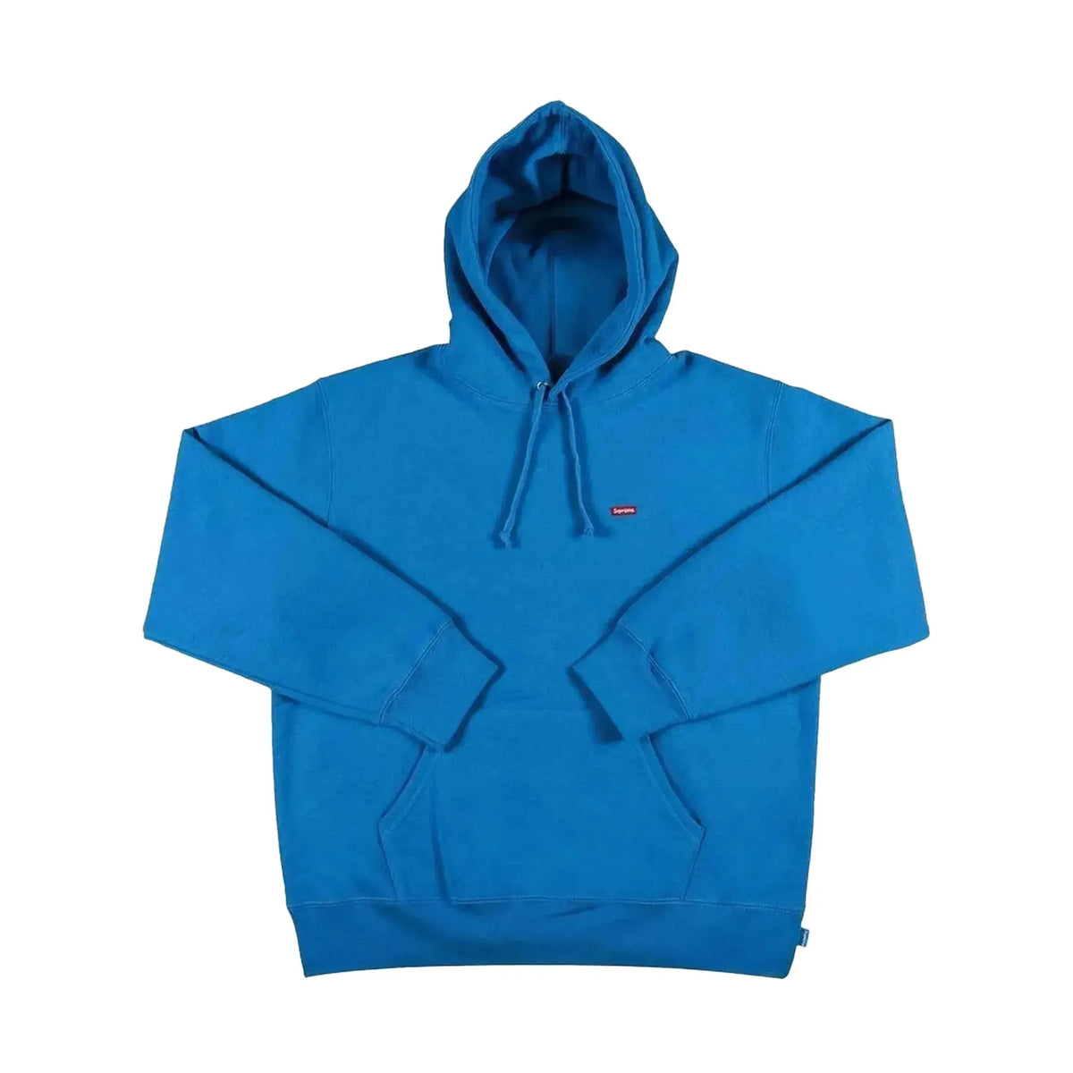 Supreme Small Box Hooded Sweatshirt 'Bright Blue'