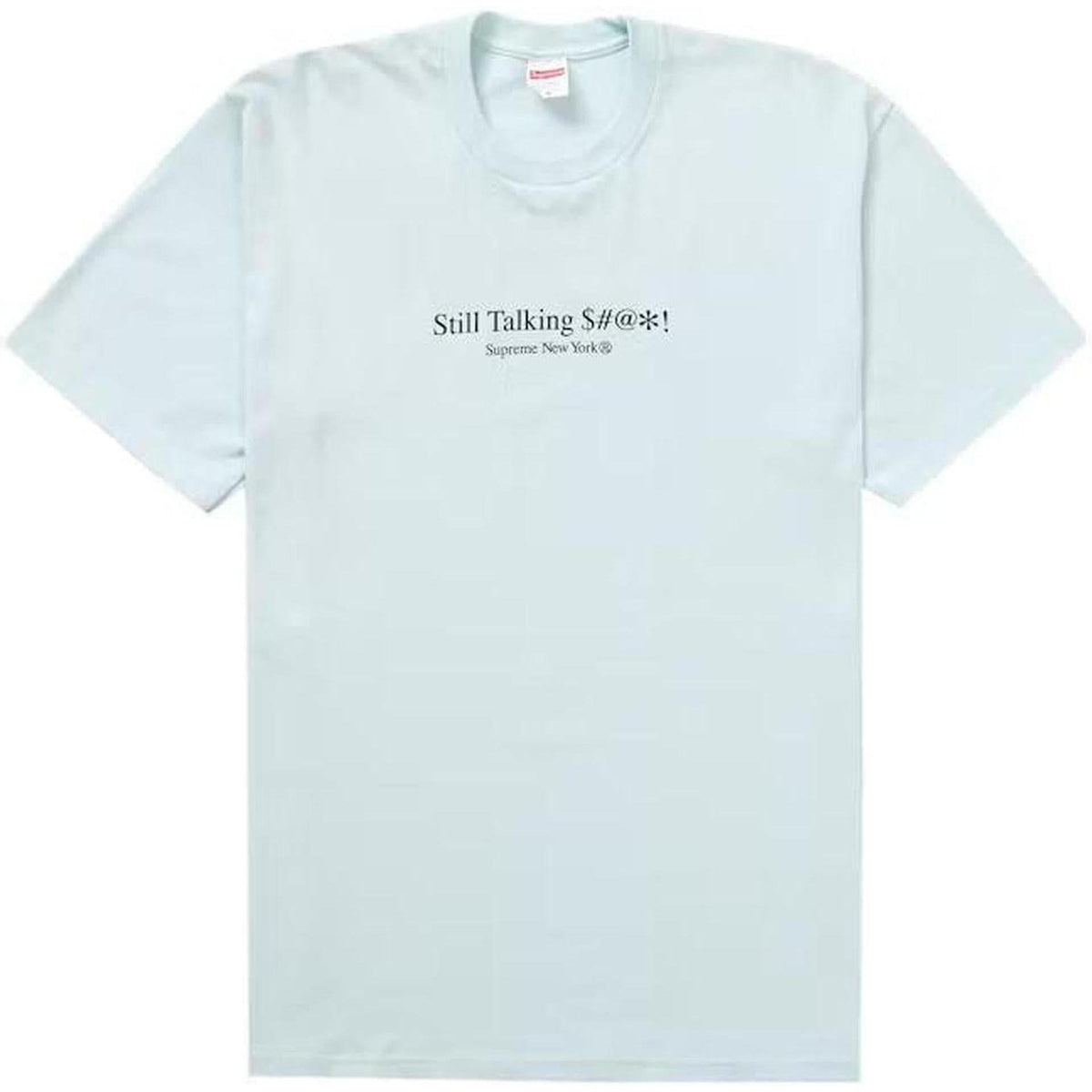 Supreme Still Talking Tee Pale Blue