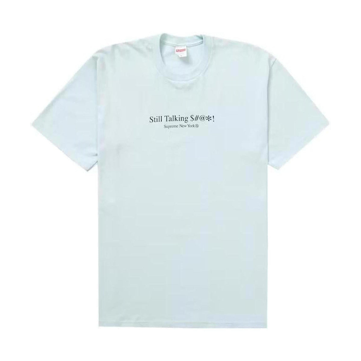 Supreme Still Talking Tee Pale Blue