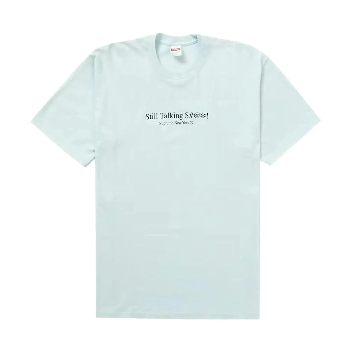 Supreme Still Talking Tee Pale Blue