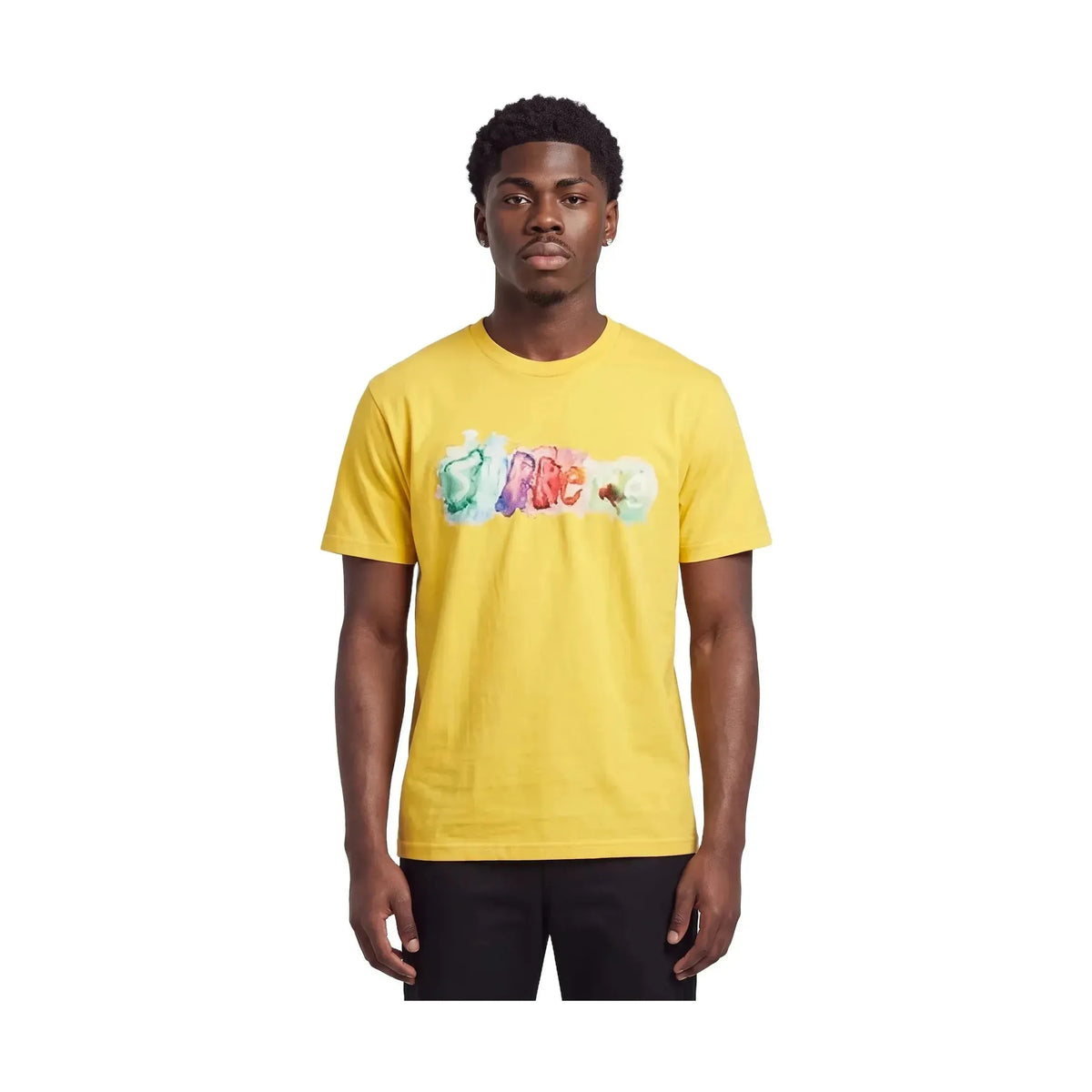 Supreme Watercolor Tee Yellow