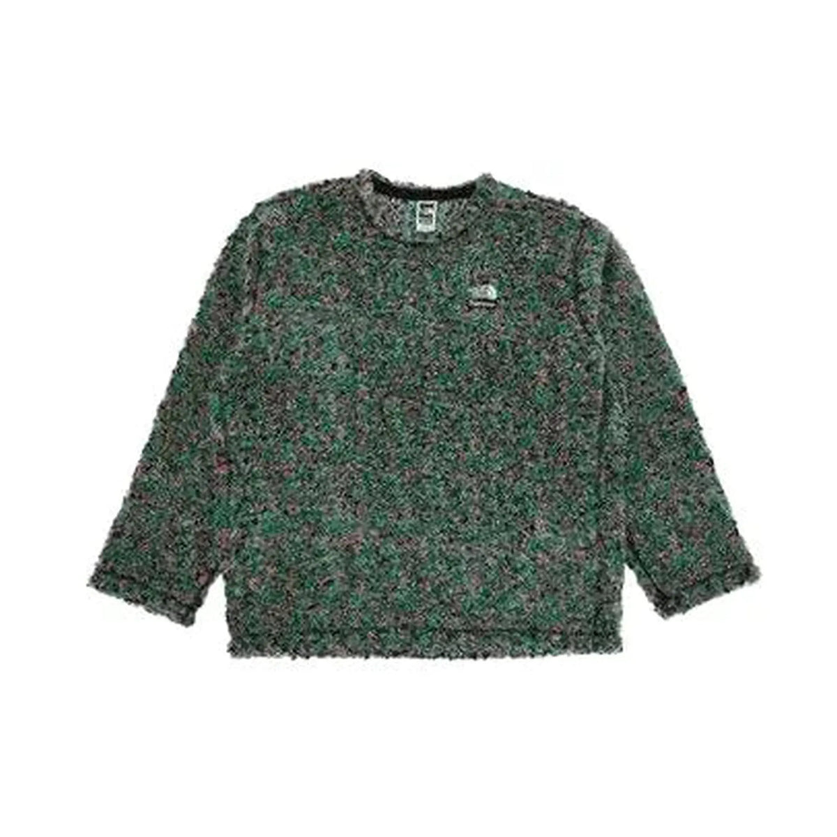 Supreme x The North Face High Pile Fleece Long-Sleeve Top 'Multicolor