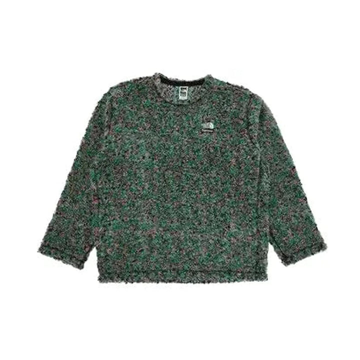 Supreme x The North Face High Pile Fleece Long-Sleeve Top 'Multicolor