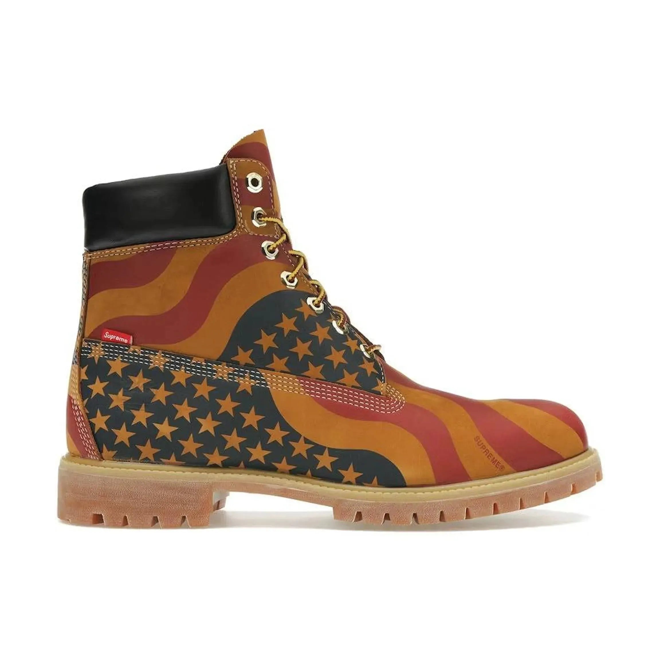 Timberland 6” Boot Supreme Stars & Stripes Wheat