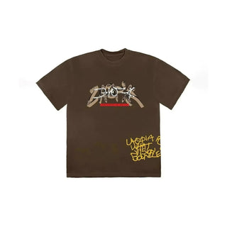 Travis Scott Utopia I Tee Brown